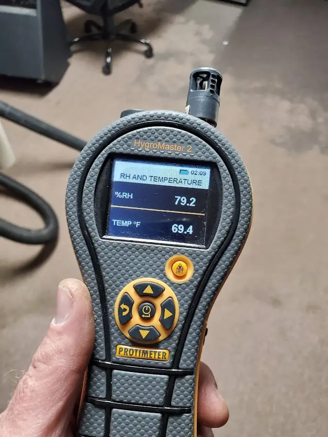 Moisture meter humidity assessment for Fire & Smoke Damage Restoration in Sullivan